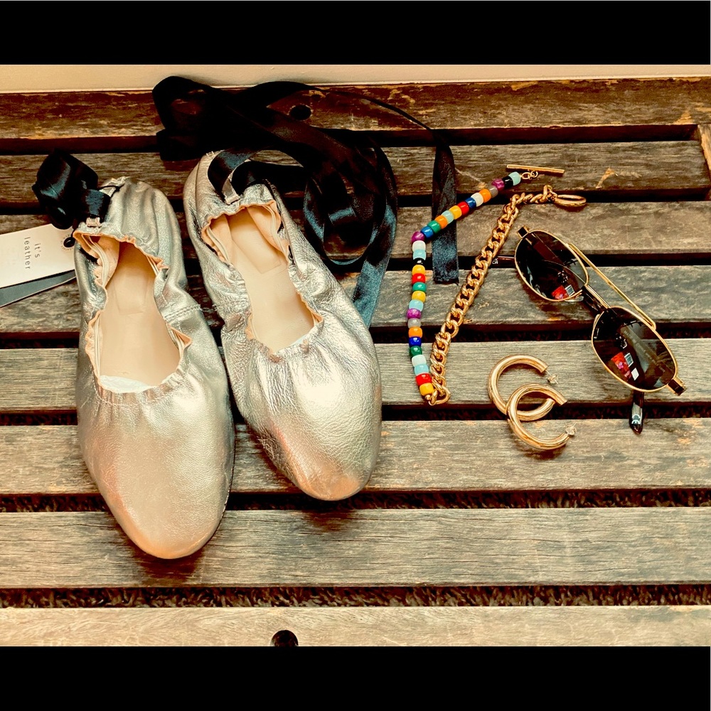 Zara flats.